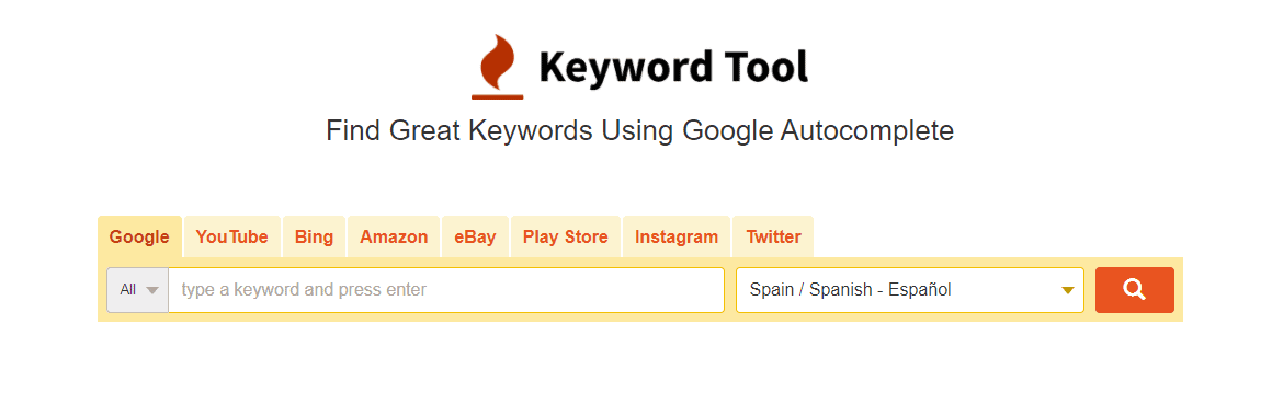 keyword tool