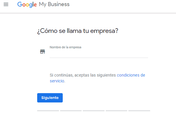 agregar nombre de empresa google my business