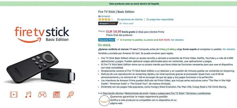 productos de Amazon