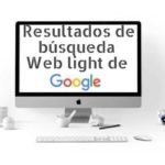 Resultados de búsqueda Web light de Google