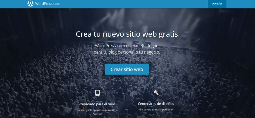 crear tu pagina web con wordpress