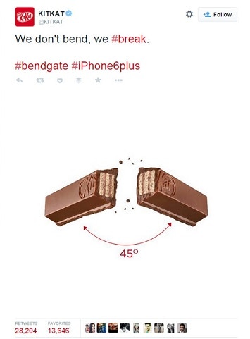 kitkat ejemplo newsjacking