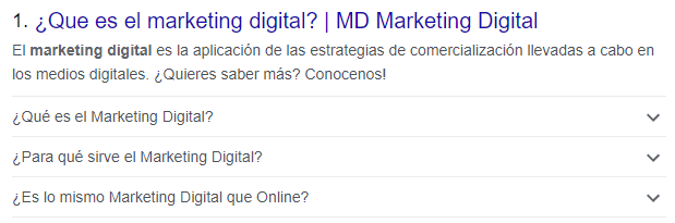 pantallazo fragmentos destacados