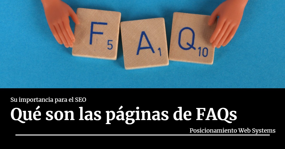 que son las paginas de FAQs