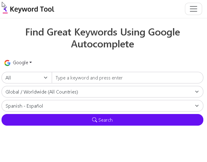 Keywordtool.io