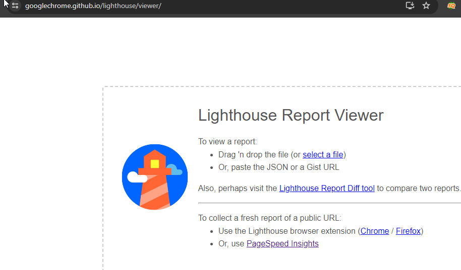 informe lighthouse Viewer