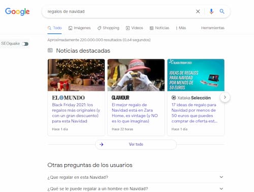 SERP noticias