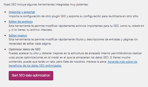 yoast seo importar