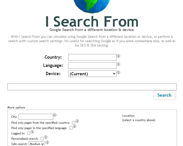 isearchfrom